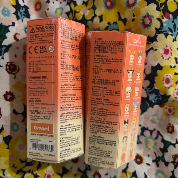 2 X Sonny Angel Animal Series Ver 2 Blind Boxes - Picture 2 of 2